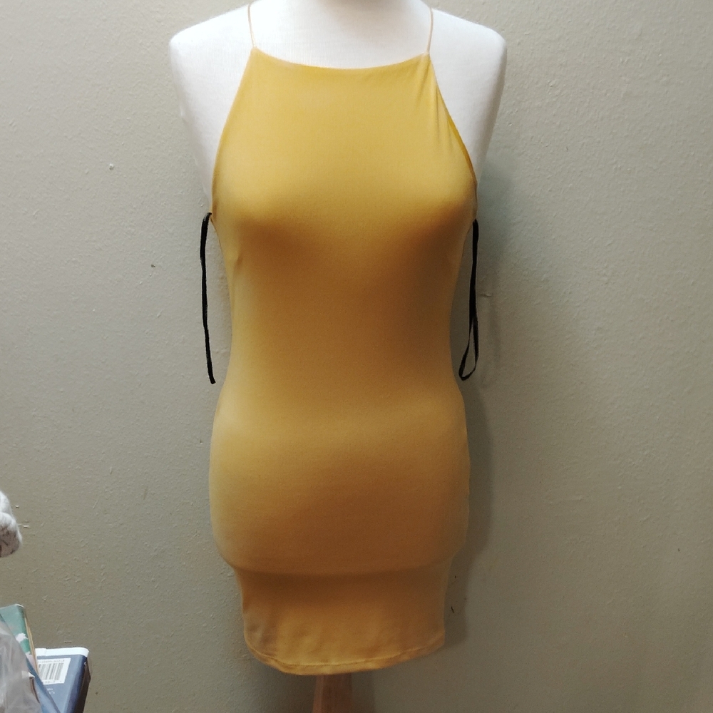 Forever 21 Vibrant Yellow Dress